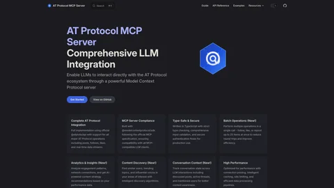 Screenshot of AT Protocol MCP Server